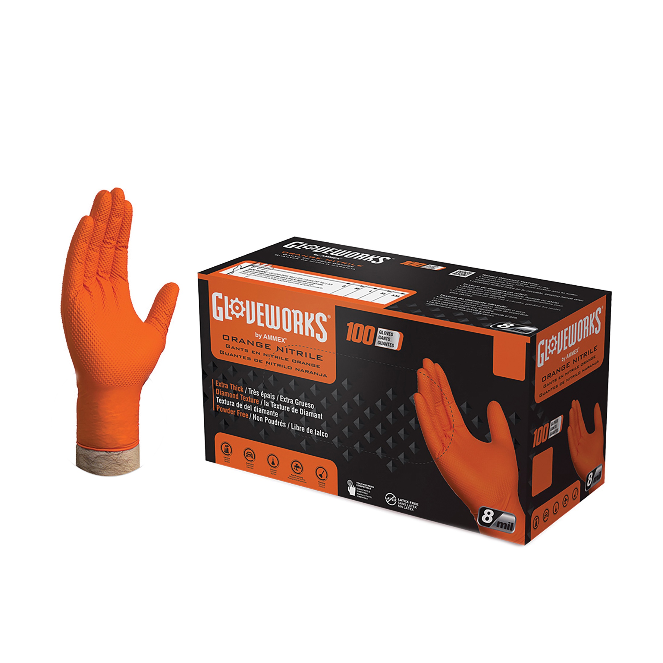 GLOVEWORKS® by AMMEX® GWON49100 2933068
