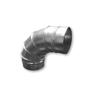 Gray Metal 10-26-SP302 Spiral Elbow, 90 deg