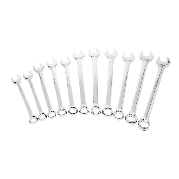 Performance Tool® W1061 Wrench Set, System of Measurement: Imperial, 11-Piece, Chrome Vanadium Steel